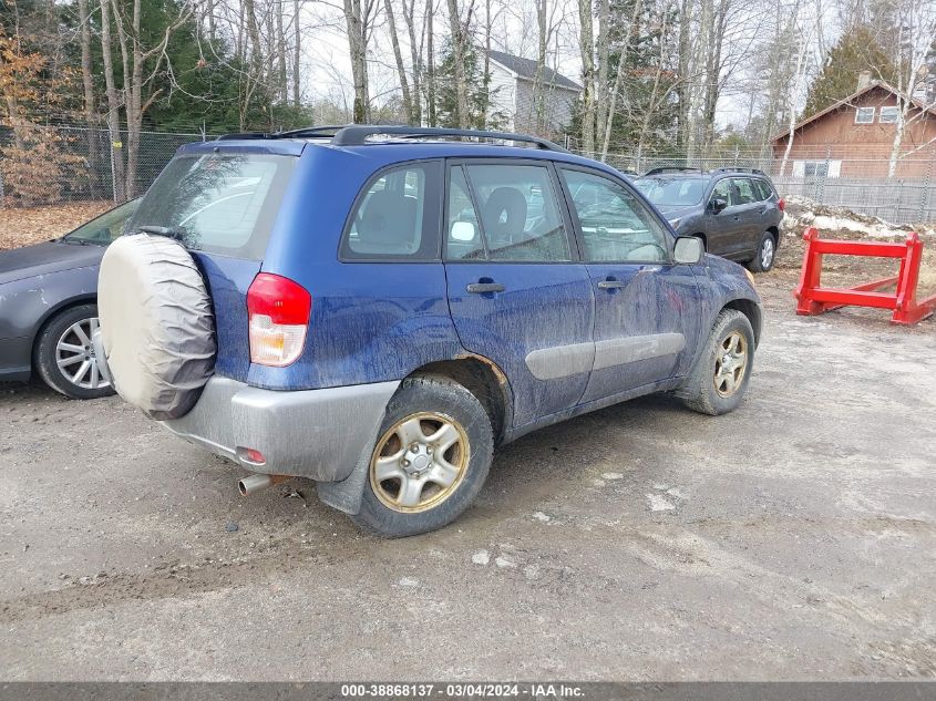 2003 Toyota Rav4 VIN: JTEGH20V430096083 Lot: 38868137