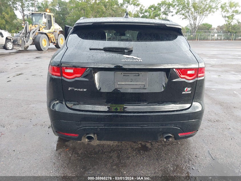 2018 JAGUAR F-PACE S - SADCM2FV3JA282652