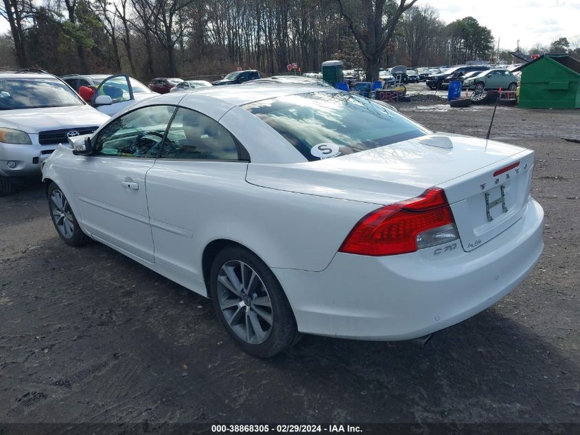 2013 Volvo C70 T5/T5 Platinum/T5 Premier Plus VIN: YV1672MC7DJ136934 Lot: 38868305