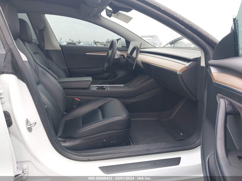 VIN 5YJ3E1EB7MF071542 2021 TESLA MODEL 3