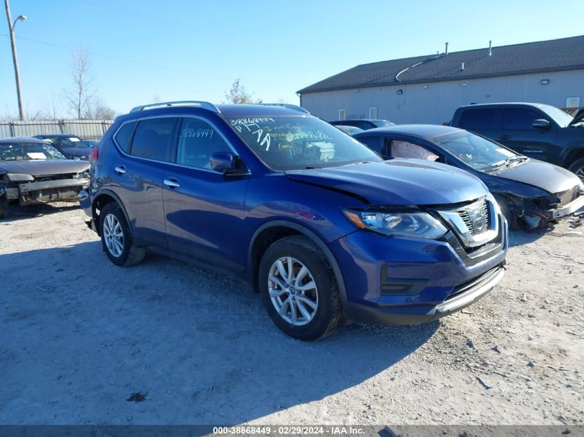 2017 Nissan Rogue Sv VIN: KNMAT2MV1HP606455 Lot: 38868449