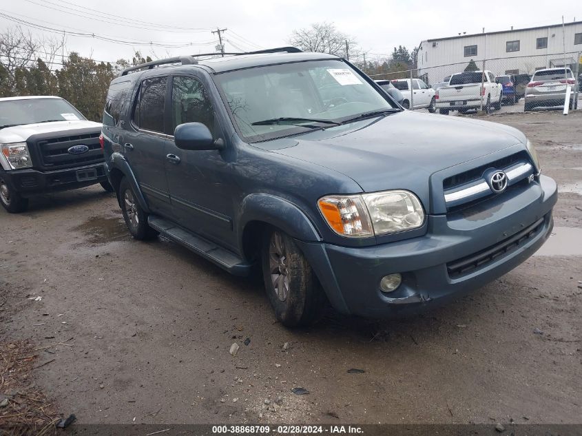 2005 Toyota Sequoia Sr5 V8 VIN: 5TDBT44A45S241882 Lot: 38868709