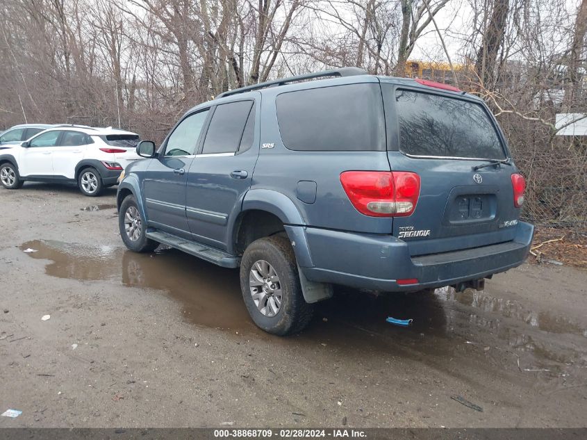 2005 Toyota Sequoia Sr5 V8 VIN: 5TDBT44A45S241882 Lot: 38868709