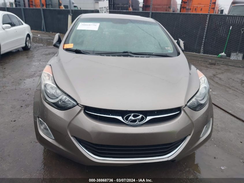 2013 Hyundai Elantra Gls VIN: 5NPDH4AE8DH243379 Lot: 38868736