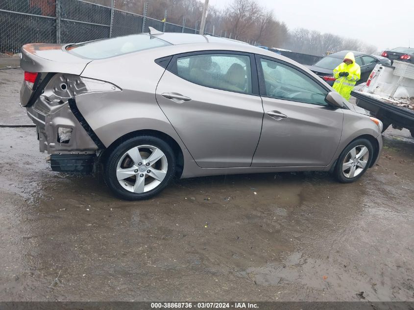 2013 Hyundai Elantra Gls VIN: 5NPDH4AE8DH243379 Lot: 38868736