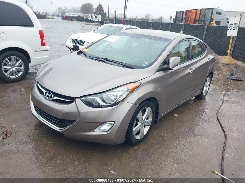 2013 Hyundai Elantra Gls VIN: 5NPDH4AE8DH243379 Lot: 38868736