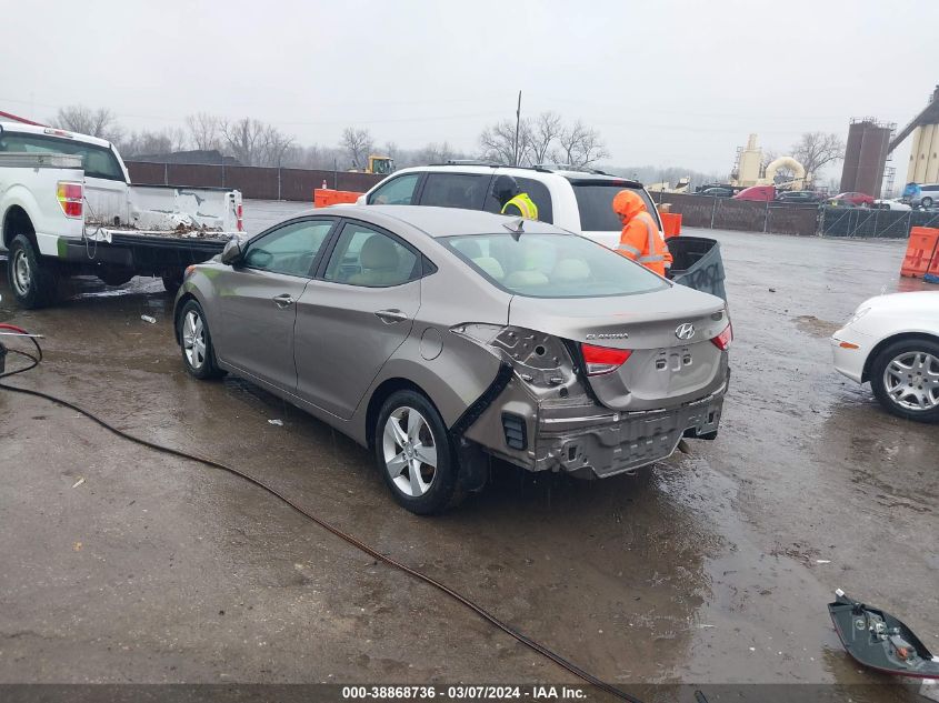 2013 Hyundai Elantra Gls VIN: 5NPDH4AE8DH243379 Lot: 38868736