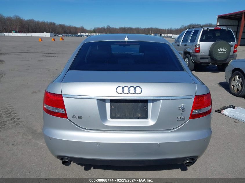 2006 Audi A6 3.2 VIN: WAUDH74F76N087535 Lot: 38868774