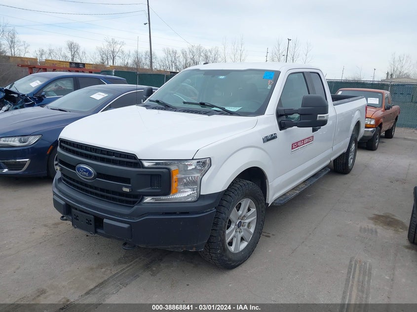 VIN 1FTFX1EG4JKD52151 2018 FORD F-150 XL