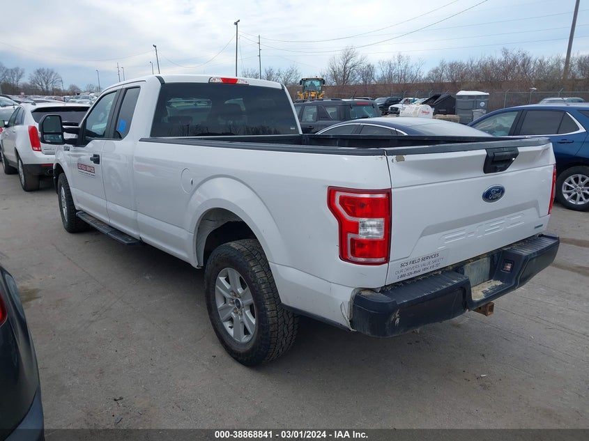 VIN 1FTFX1EG4JKD52151 2018 FORD F-150 XL