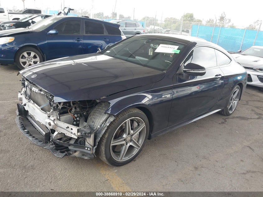 VIN WDDWJ6EB9KF837176 2019 MERCEDES-BENZ AMG C 43 4MATIC