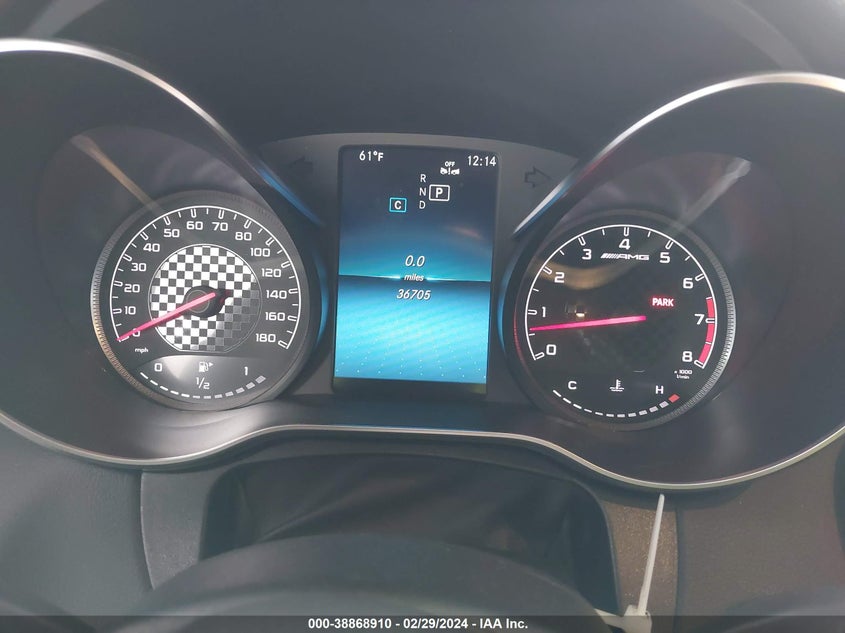 VIN WDDWJ6EB9KF837176 2019 MERCEDES-BENZ AMG C 43 4MATIC
