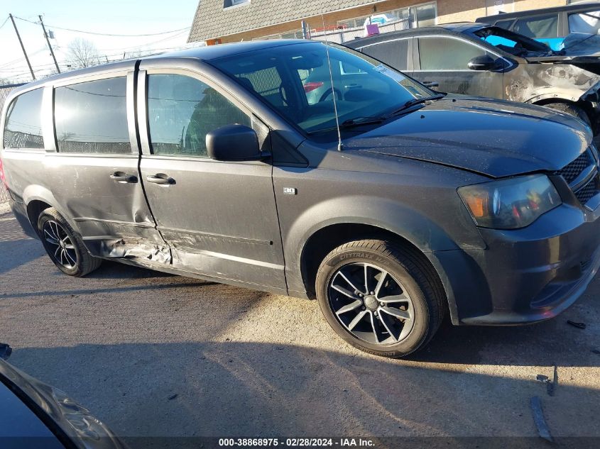 VIN 2C4RDGBG8ER261646 2014 DODGE GRAND CARAVAN no.1