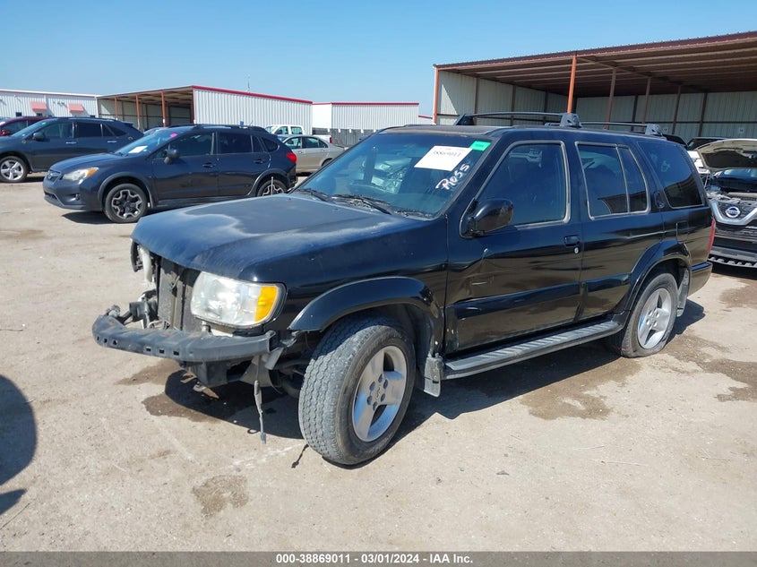 2002 Infiniti Qx4 Luxury VIN: JNRDR09X22W213216 Lot: 38869011
