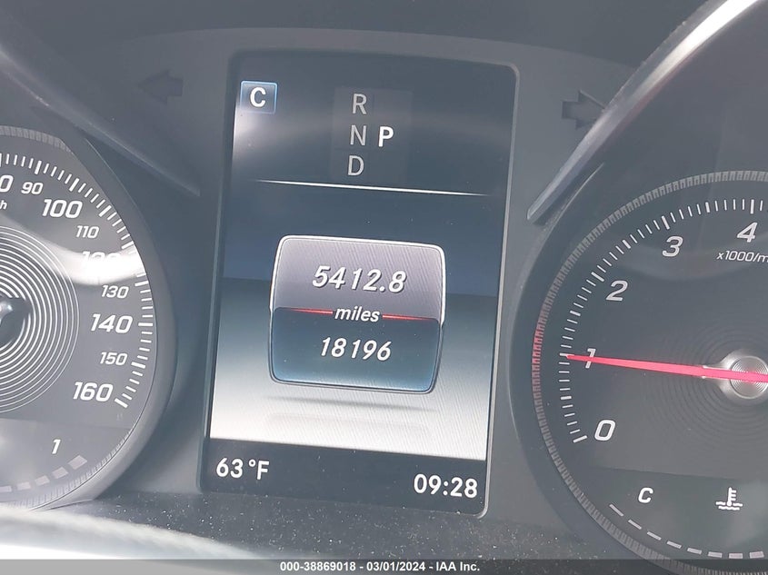 Auction sale of the 2019 MERCEDES BENZ GLC 300 , vin: WDC0G4JB2K1003363, lot number: 38869018