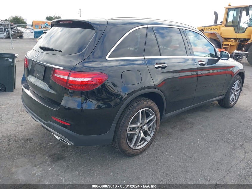 Auction sale of the 2019 MERCEDES BENZ GLC 300 , vin: WDC0G4JB2K1003363, lot number: 38869018