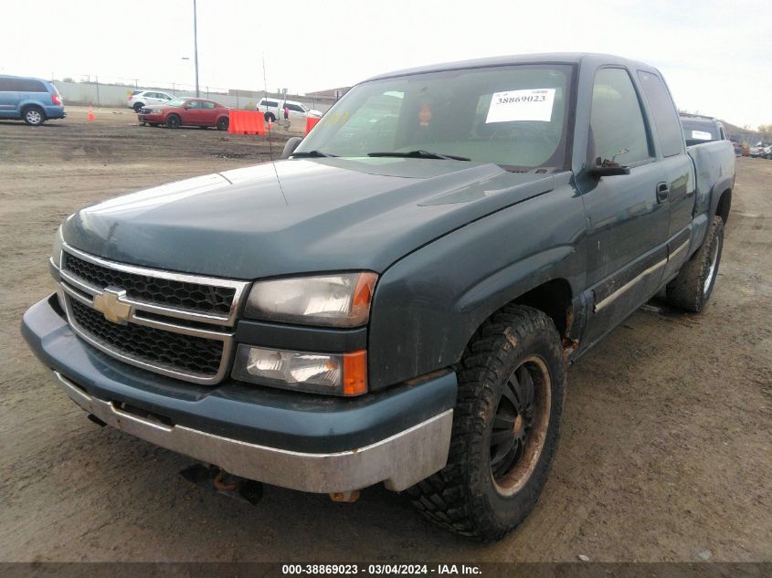 2006 Chevrolet Silverado 1500 Lt1 VIN: 1GCEK19ZX6Z260112 Lot: 38869023