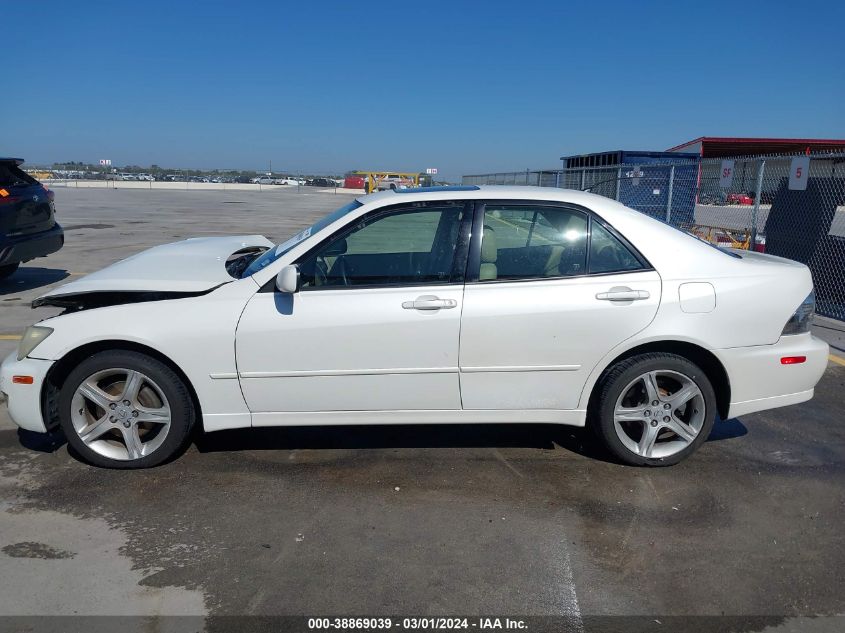 2001 Lexus Is 300 VIN: JTHBD182610027020 Lot: 38869039