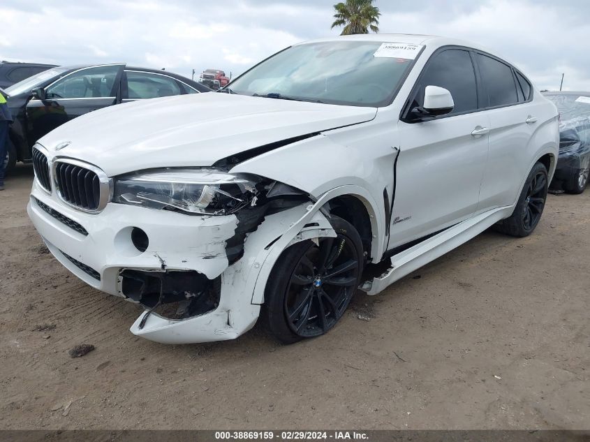 VIN 5UXKU0C51J0G81082 2018 BMW X6, Sdrive35I no.2