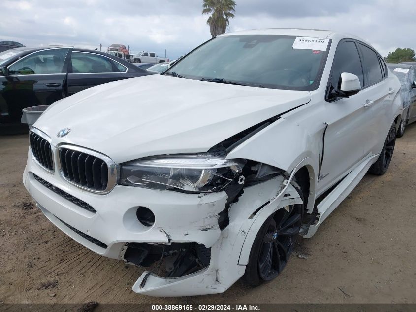 VIN 5UXKU0C51J0G81082 2018 BMW X6, Sdrive35I no.6