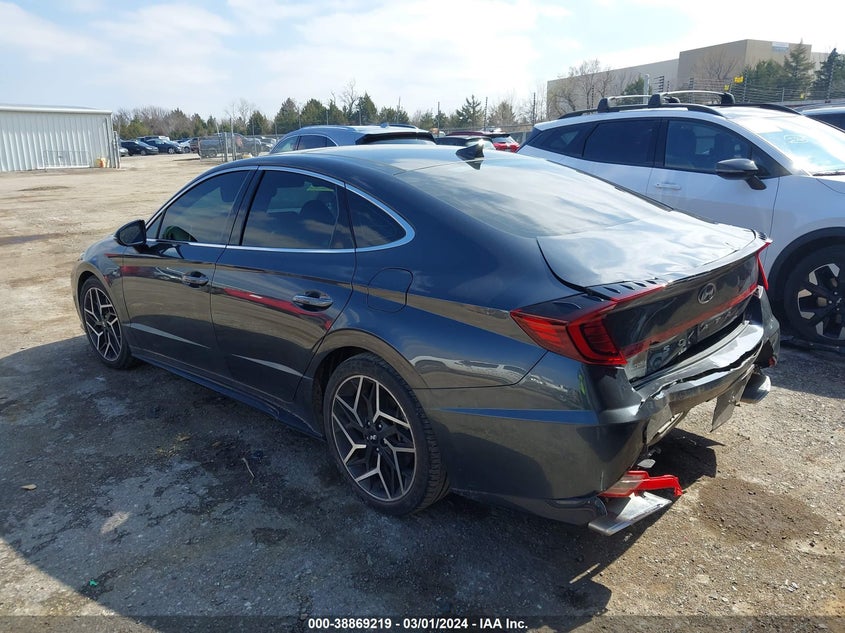 2021 HYUNDAI SONATA 2.5L I-4 DI, DOHC, V(VIN: 5NPEK4JC8MH130584