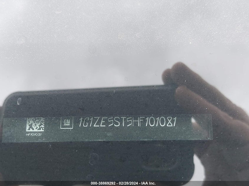 2017 CHEVROLET MALIBU 1LT - 1G1ZE5ST5HF101081