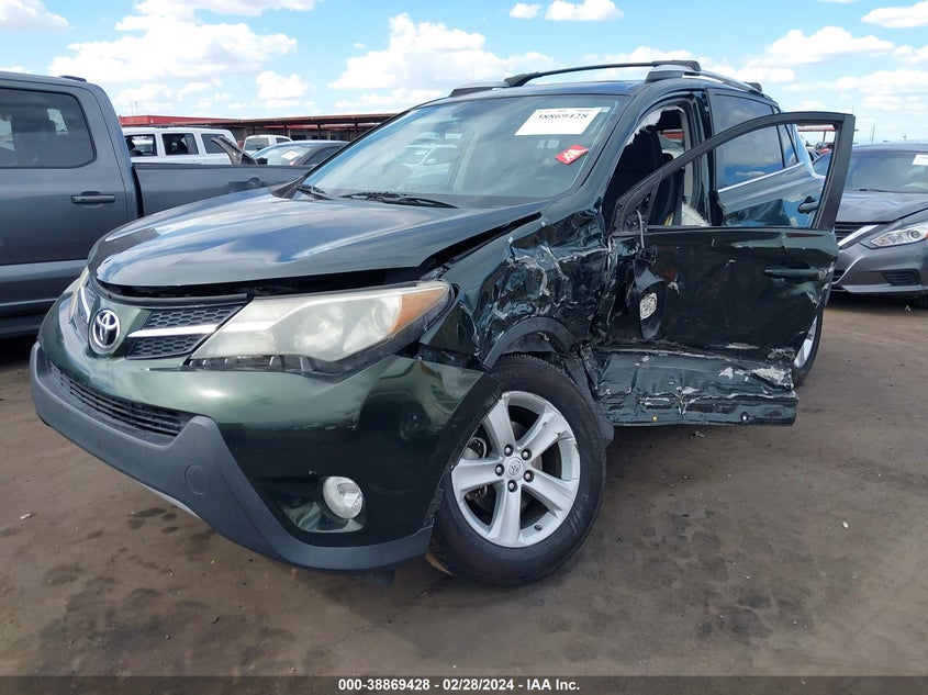 2013 TOYOTA RAV4 XLE - 2T3RFREV0DW022693