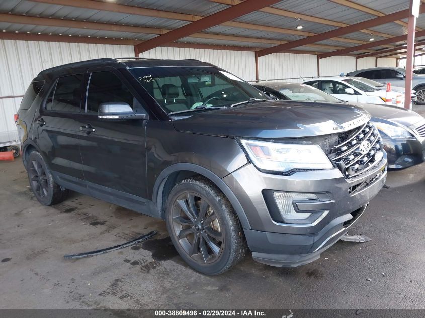 2017 Ford Explorer Xlt VIN: 1FM5K7D85HGA34328 Lot: 38869496