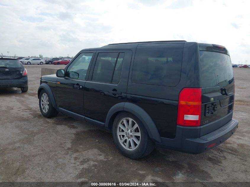 2008 Land Rover Lr3 V8 Se VIN: SALAE25408A444345 Lot: 38869616