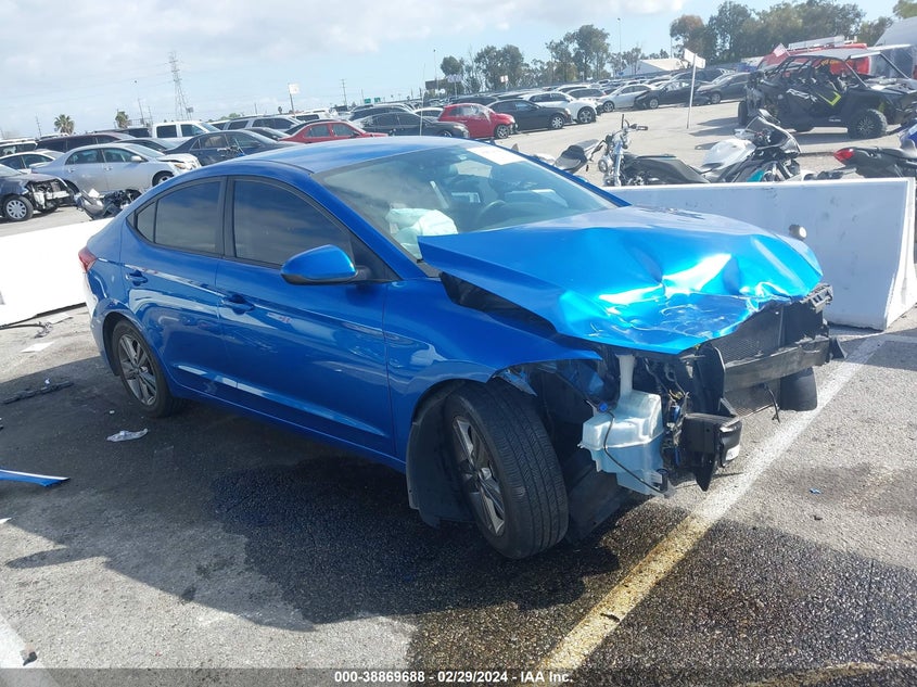 VIN 5NPD84LF5JH216903 2018 HYUNDAI ELANTRA SEL/VALUE/LIMITED