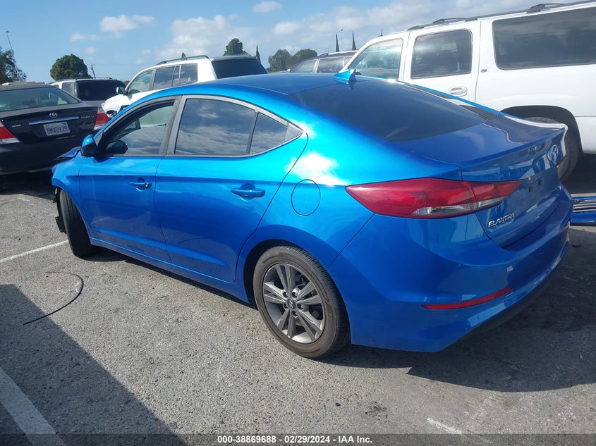 VIN 5NPD84LF5JH216903 2018 HYUNDAI ELANTRA SEL/VALUE/LIMITED