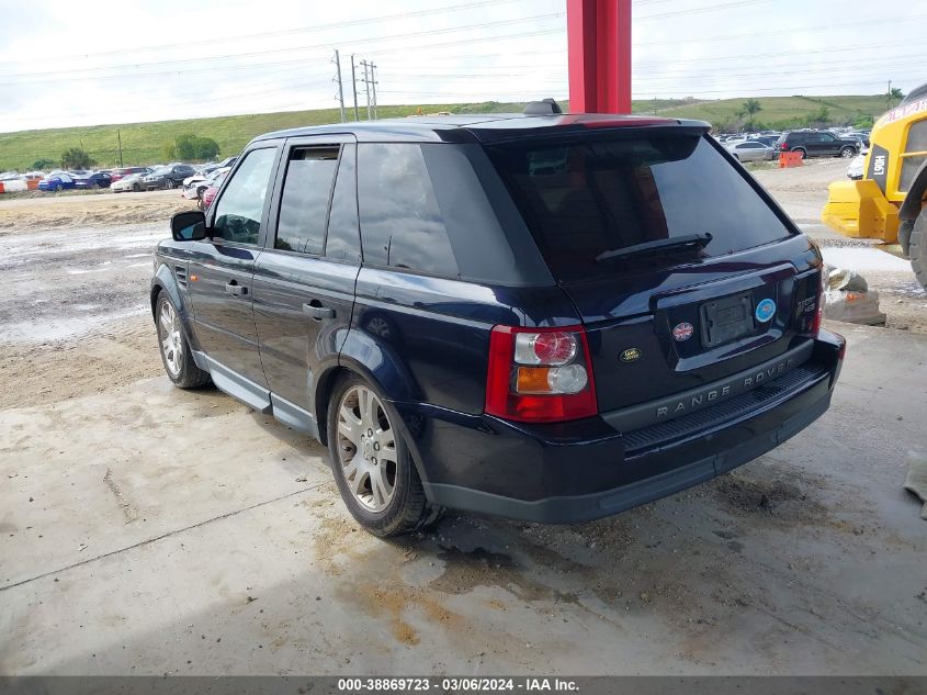 2006 Land Rover Range Rover Sport Hse VIN: SALSF254X6A902472 Lot: 38869723