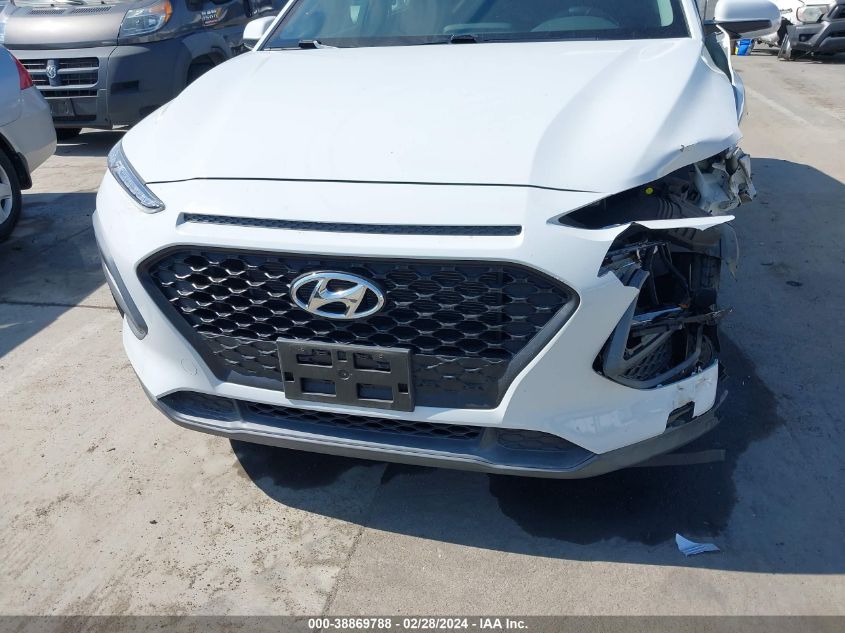 2021 Hyundai Kona Se VIN: KM8K12AAXMU663580 Lot: 40676745