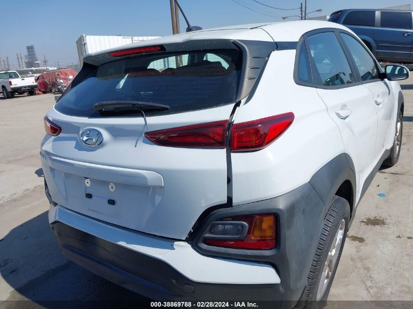 2021 Hyundai Kona Se VIN: KM8K12AAXMU663580 Lot: 40676745