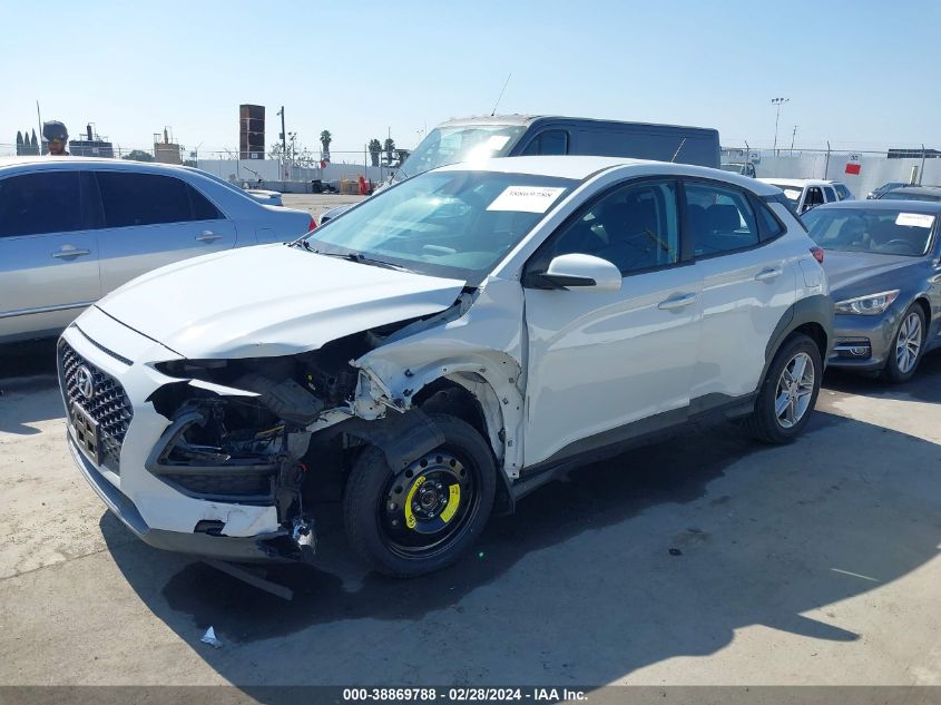 2021 Hyundai Kona Se VIN: KM8K12AAXMU663580 Lot: 40676745