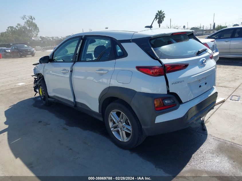 2021 Hyundai Kona Se VIN: KM8K12AAXMU663580 Lot: 40676745