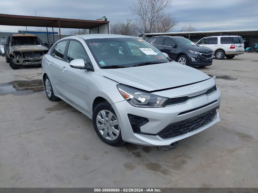 2023 Kia Rio Lx VIN: 3KPA24AD9PE538642 Lot: 38869880