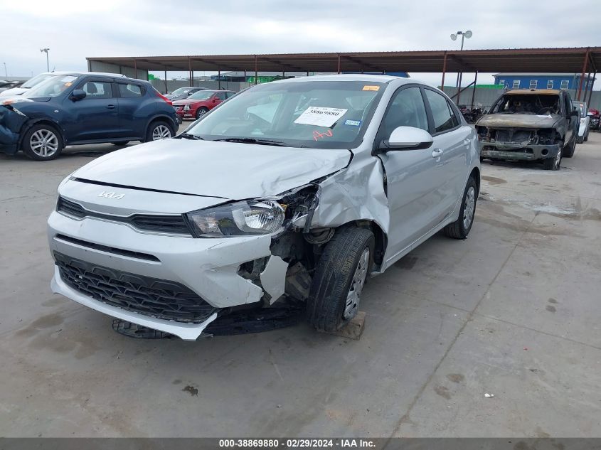 2023 Kia Rio Lx VIN: 3KPA24AD9PE538642 Lot: 38869880