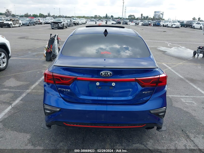 VIN 3KPF44AC8ME397839 2021 KIA FORTE GT MANUAL