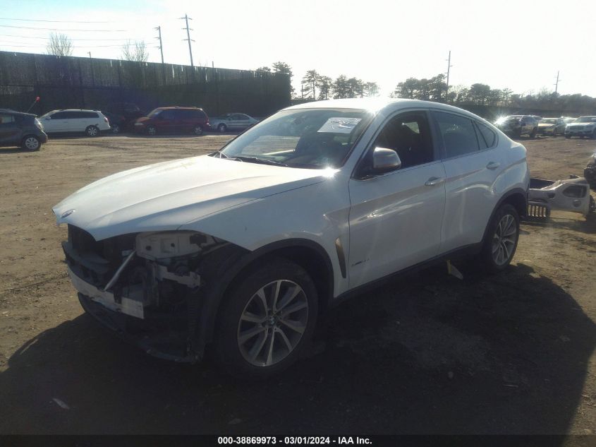 VIN 5UXKU2C55J0Z61516 2018 BMW X6, Xdrive35I no.2