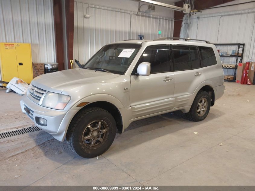 2002 Mitsubishi Montero Limited VIN: JA4MW51R42J071655 Lot: 38869999