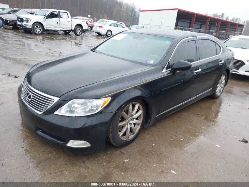 2007 Lexus Ls 460 L VIN: JTHGL46F475002998 Lot: 38870001