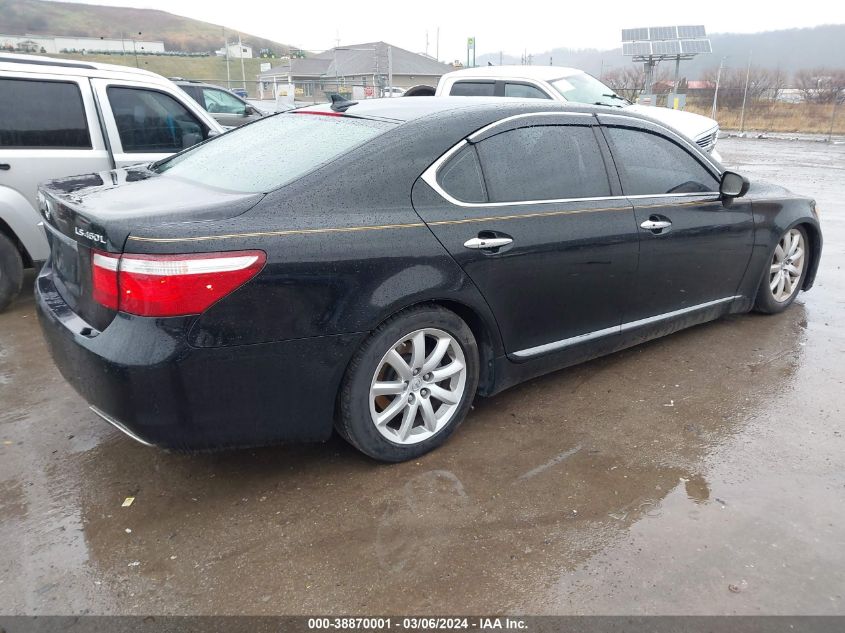 2007 Lexus Ls 460 L VIN: JTHGL46F475002998 Lot: 38870001