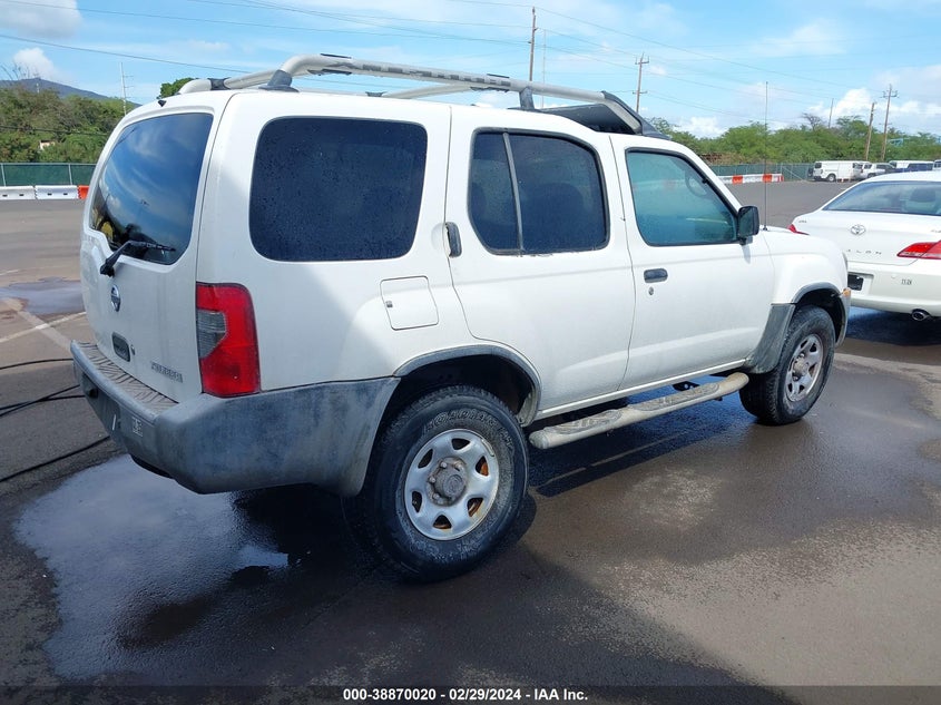 2004 Nissan Xterra Xe I4 VIN: 5N1DD28T54C663547 Lot: 38870020