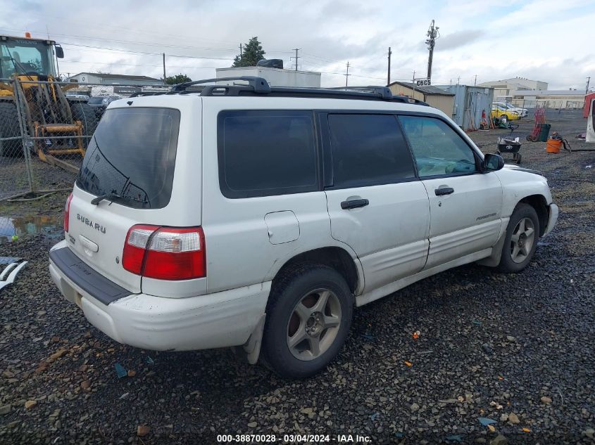 2001 Subaru Forester L VIN: JF1SF63501H718738 Lot: 38870028