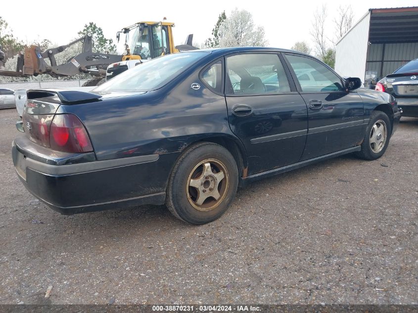 2002 Chevrolet Impala Ls VIN: 2G1WH55K329119933 Lot: 38870231