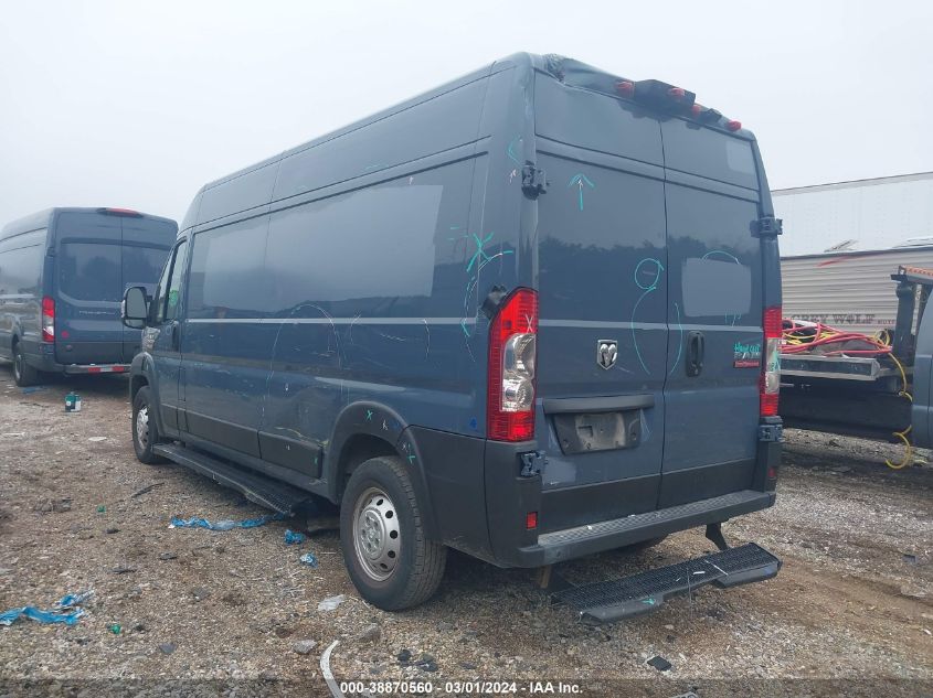 2019 Ram Promaster 2500 High Roof 159 Wb VIN: 3C6TRVDG7KE520821 Lot: 38870560