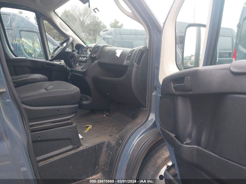 2019 Ram Promaster 2500 High Roof 159 Wb VIN: 3C6TRVDG7KE520821 Lot: 38870560