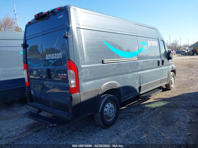 2019 RAM PROMASTER 2500 HIGH ROOF 159 WB 3C6TRVDGXKE514589