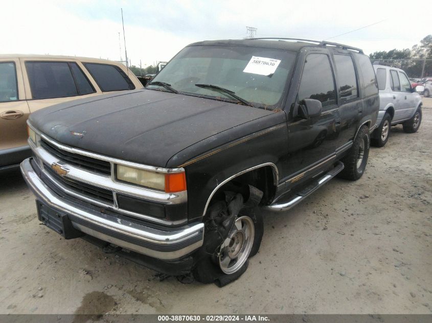 1995 Chevrolet Tahoe K1500 VIN: 1GNEK13K7SJ457024 Lot: 38870630